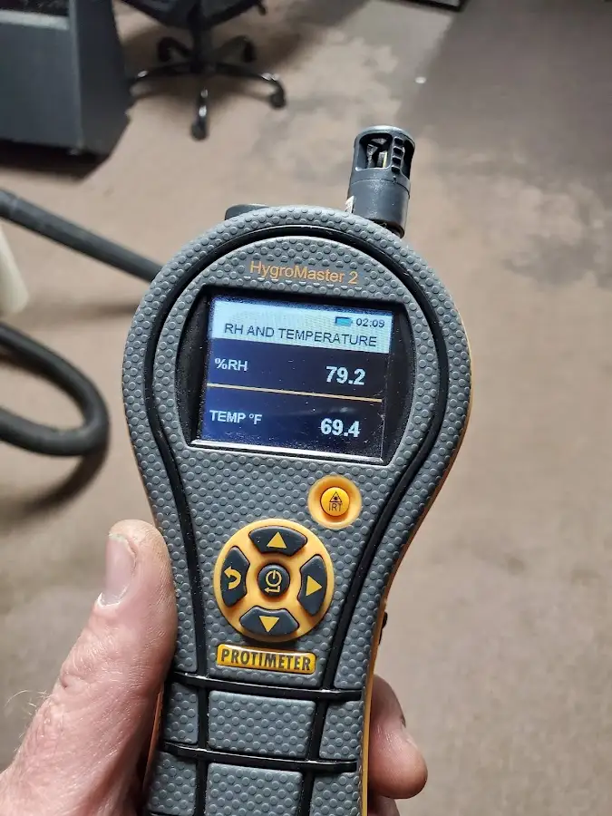 Moisture meter humidity assessment for Fire & Smoke Damage Restoration in Bluffdale